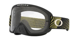 OAKLEY O-Frame 2.0 Pro MX-Brille mit grüner Rigid Klar Glas für Motorradsport, robuste Rahmen und klare Sicht