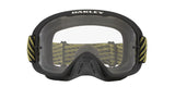 OAKLEY O-Frame 2.0 Pro MX-Brille mit grüner Rigid Klar Glas für Motocross, robustes Schutzbrillen-Design