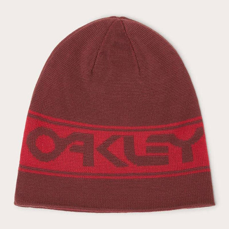 OAKLEY TNP Wendbare Mütze in Rot, Freizeitbekleidung, beidseitig tragbar, aus weichem Material, bequem und stylisch.