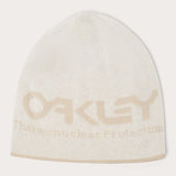 Reversible Beanie von Oakley in Mist-Farbe, aus Freizeitbekleidung, zeigt die beidseitige Design- und Materialstruktur.