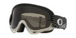 Schwarze OAKLEY O-Frame MX-Brille mit dunklem grauem Glas für motocross und Offroad-Fahrten