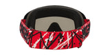 OAKLEY O-Frame MX Heritage Brille in Rot mit dunkelgrauem Glas, Schutzbrille für MX-Motorsport, robuste Bauweise