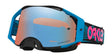 OAKLEY Airbrake MX-Brille in Blau mit Wired Prizm MX Sapphire Iridium Gold Gläser, stoßfest und wetterbeständig