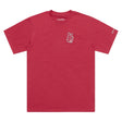Troy Lee Designs Peace Out T-Shirt in Fuchsia, Freizeitbekleidung, mit auffälligem Druck auf der Vorderseite, bequem und stylisch.