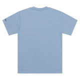 Troy Lee Designs Peace Out T-Shirt in Rauchblau, Freizeitbekleidung mit Logo-Design, bequemer Streetwear-Style