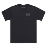 Schwarzes Troy Lee Designs Paint Shop T-Shirt aus Freizeitbekleidung, bequem und stilvoll für den Alltag.