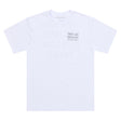 Troy Lee Designs Paint Shop T-Shirt in Weiß, Freizeitbekleidung, bequemes T-Shirt mit Logo-Print, frontale Ansicht