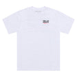 Weißes Troy Lee Designs Factory T-Shirt aus Freizeitbekleidung mit Logo-Print, bequem und stylisch für Alltag und Freizeit.