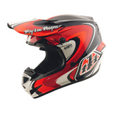 Motocrosshelm von TROY LEE DESIGNS GP Pro Crossover, dunkelblau rot, strapazierfähiges Design, aerodynamische Form