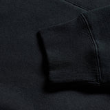 Troy Lee Designs Badge Hoodie in Schwarz und Grau, bequeme Freizeitbekleidung mit auffälligem Logo-Design, sportlich und lässig.