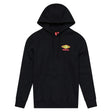 Troy Lee Designs Carb Hoodie in Schwarz, bequeme Freizeitbekleidung mit stylischem Design, aus weichem Material.