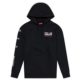 Troy Lee Designs Factory Freizeitbekleidung in Schwarz, sportliches T-Shirt mit Logo, bequem und stylisch.