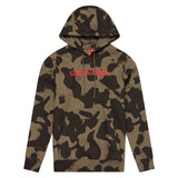 Jugend Hoodie von TROY LEE DESIGNS, Signature Camouflage Oliv, Freizeitbekleidung mit Kapuze und Tarnmuster, bequem und stylisch