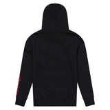 Schwarzer Jugend Hoodie von TROY LEE DESIGNS mit Badge-Design, bequeme Freizeitbekleidung für Jungen und Mädchen.