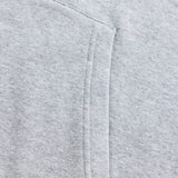 Grauer und graue Heather-Freizeitjacke von TROY LEE DESIGNS mit roten Akzenten, Reißverschluss und bequemem Schnitt.