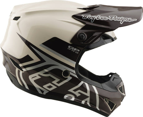 Troy Lee Designs GP Pro Mips Motocrosshelm in Mono Pumice, leichter Schutzhelm mit Mips-Technologie, sichtbare Belüftungsöffnungen