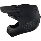Troy Lee Designs GP Mono Motocrosshelm in Schwarz mit aerodynamischem Design und robustem Schutz