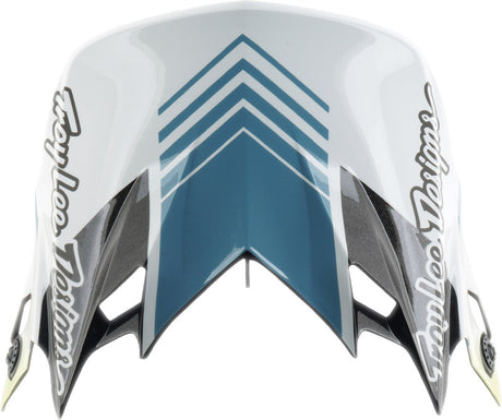Motocross-Helmzubehör von TROY LEE DESIGNS, Segment Matte Grau, Schutzschirm für GP Pro Helm.