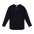 Schwarze Troy Lee Designs MX-Jersey Se Ultra Mono mit langlebigem Material und stylischem Design, für Offroad-Motorradfahrer.