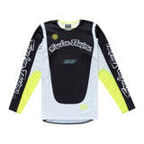 Troy Lee Designs Se Pro Roam MX-Jersey in Kreide, bequemes und stylisches Motocross-Trikot aus atmungsaktivem Material.