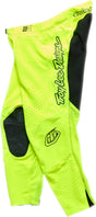 Troy Lee Designs MX-Hose Se Pro Solo Flo in leuchtendem Gelb, atmungsaktives Motorradbekleidungsstück mit Schutzpolstern