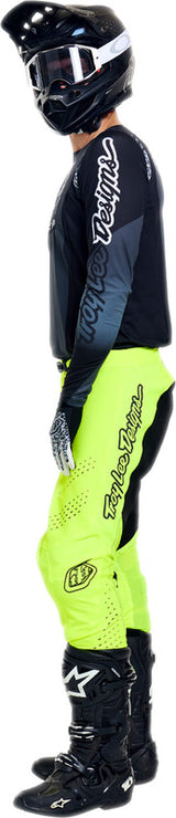 TROY LEE DESIGNS MX-Hose Se Pro Hose Solo Flo in strahlendem Gelb, langlebiges Material und sportliches Design für Motocross.