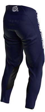 Dunkelblaue Troy Lee Designs GP Pro Mono MX-Hose mit robustem Material und elastischem Bund, für Motocross-Fahrten.