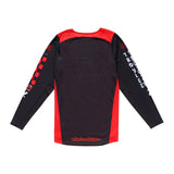 Helle orange und schwarze MX-Jersey von TROY LEE DESIGNS GP Pro Air Standard, atmungsaktives Motocross-Shirt