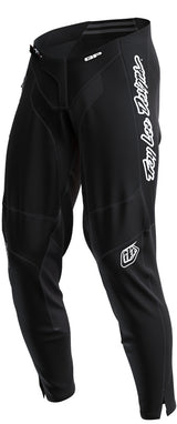 Schwarze Troy Lee Designs GP Pro Air Mono MX-Hose für Motocross, atmungsaktives Material, detaillierte Nahtarbeiten sichtbar
