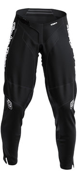 Schwarze Troy Lee Designs GP Pro Air Mono MX-Hose aus leichtem Material, für Motocross und Offroad-Fahrten, zeigt Details und Passform.