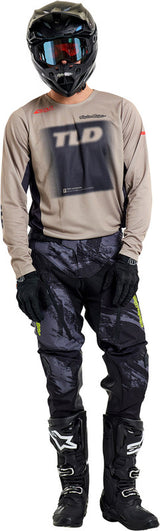 Troy Lee Designs Scout GP Pro MX-Jersey Fade Out Timber, bequeme Motorradsport-Jacke mit stylischem Farbverlauf