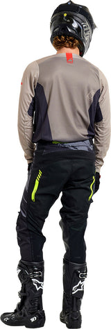 Troy Lee Designs Scout GP Pro MX-Jersey Fade Out Timber, hochwertige Motocross-Jacke mit farbigem Fade-Design und sportlicher Passform