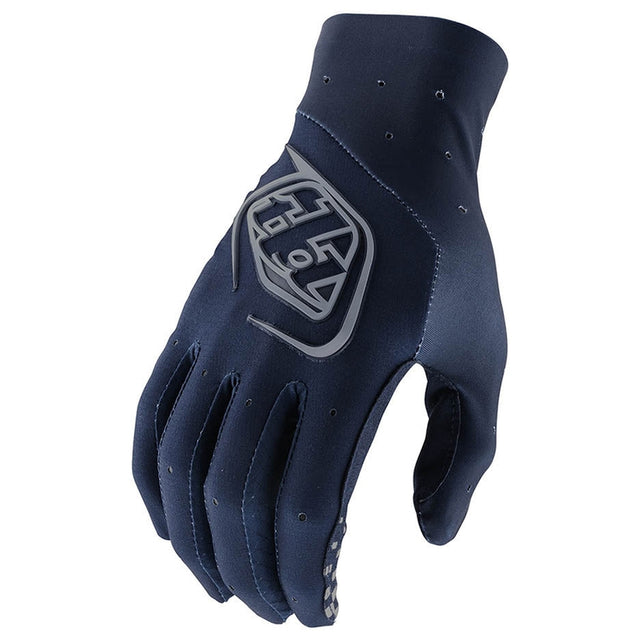 Troy Lee Designs MX-Handschuhe in dunklem Blau, robustes Design, ideal für Motocross und Offroad-Fahrten