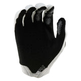 Weiße Troy Lee Designs Air Mono MX-Handschuhe mit atmungsaktivem Design und robusten Material für sicheren Fahrradsport.