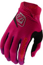 Troy Lee Designs MX-Handschuhe Mono Light Fuschia, leichte Motocross-Handschuhe mit robustem Material und auffälligem Fuschia-Farbdesign.