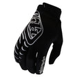 Troy Lee Designs GP Pro Mono MX-Handschuhe in Schwarz mit robustem Material und verstellbarem Handgelenk, für sicheren Motorradsport.