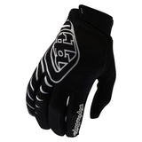 Troy Lee Designs GP Pro Mono MX-Handschuhe in Schwarz mit robustem Material und verstellbarem Handgelenk, für sicheren Motorradsport.