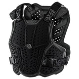 Schwarzer Troy Lee Designs Rockfight Brustprotektor für Schutz und Komfort beim Sport oder Outdoor-Aktivitäten.