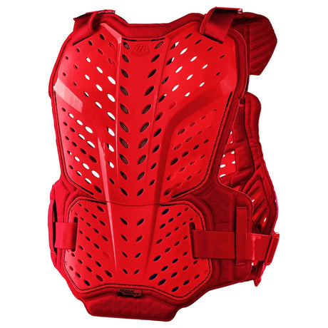 Troy Lee Designs Rockfight Brustprotektor in Rot, protektoren, für optimalen Schutz beim Mountainbiken oder BMX.