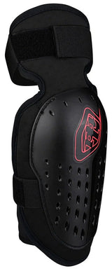 Troy Lee Design Rogue Ellbogenschoner Protektoren in schwarz mit Belüftung, für Schutz beim Radfahren oder BMX.