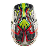 Motocrosshelm Troy Lee Designs Se5 Composite Lowrider in Grau, leichter Helm mit visier und Belüftungsöffnungen, für Offroad-Fahrten