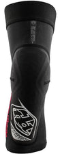 Schwarze Troy Lee Designs Stage Pro Knieschoner mit robustem Schutz für Mountainbike- und Motocross-Fahrten
