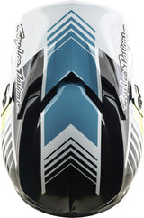 Kinder-Motocrosshelm von TROY LEE DESIGNS, GP Pro Mips Segment Grau, mit Visier und Belüftungsschlitzen
