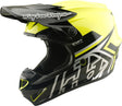 Motocrosshelm TROY LEE DESIGNS GP Pro Mips für Kinder, Mono Flo Gelb, mit Schutz und Belüftung