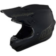 Schwarzer Motorradhelm von Troy Lee Designs GP Mono für Jugendliche, robustes Motocrosshelm-Design, sicherer Schutz für Jugendliche
