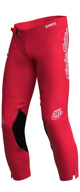 Rote Troy Lee Designs GP Pro Mono Jugend-MX-Hose mit verstärkten Knien und flexiblem Material, für jungen Motocross-Fahrer