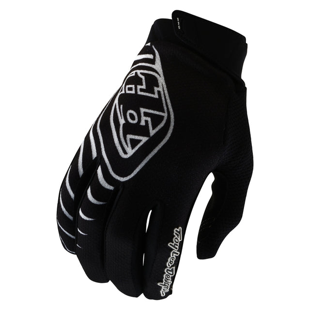 Schwarze Troy Lee Designs GP Pro Mono Jugend MX-Handschuhe, strapazierfähig und bequem, für Motocross und Off-Road-Fahrten
