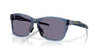 OAKLEY Paracord Sonnenbrille mit transparentem Abyss Rahmen und Prizm grau Gläser, stilvolle Brille für Sonnenschutz