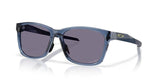 OAKLEY Paracord Sonnenbrille mit transparentem Abyss Rahmen und Prizm grau Gläser, stilvolle Brille für Sonnenschutz