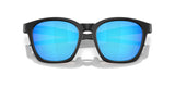 OAKLEY Shackle Sonnenbrille in mattschwarz mit Prizm Sapphire Gläsern, sportliches Design und klare Sicht